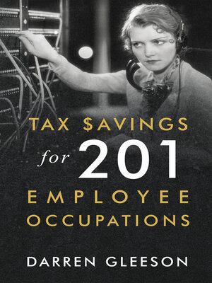 cover image of Tax Savings for 201 Employee Occupations